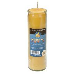 7 Day Pure Beeswax Memorial Candle in Glass