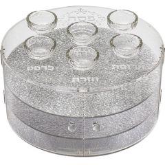 Perspex Passover Tray - 3 Levels (Silver)
