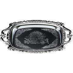 Nickel Tray With Handles