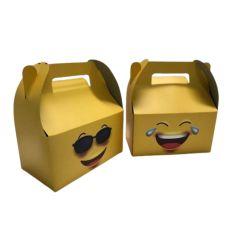 Gold Folding Box With Laughing Emoji
