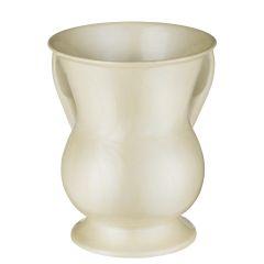 Washing Cup Stainless steel Ivory With Stem