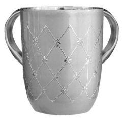 Stainless Steel Wash Cup - Diamonds