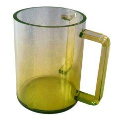 Smoky Yellow Acrylic Washing Cup