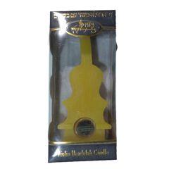 Mini Violin Havdalah Candle With Besomim Yellow