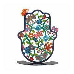 Emanuel Laser Cut Hanging Art - Hamsa Butterfly