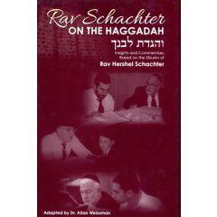 Rav Schachter On The Haggadah [Hardcover]