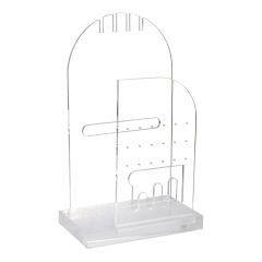 Lucite Jewelry Display Stand - Clear