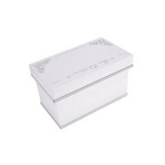 Lucite Etrog Box (White)