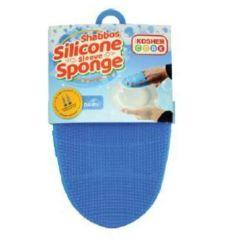 Silicone Shabbos Sleeve Sponge - Blue