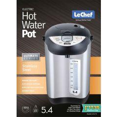 Le'Chef 5.4qt Electric Hot Water Pot with Shabbat Mode