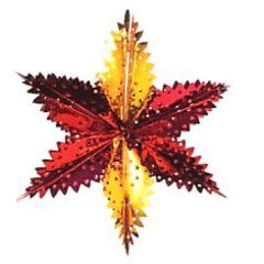 Red And Gold Star