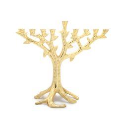 Gold Branch Menorah - 11.5" x 10.25"