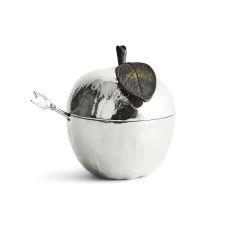 Apple Honey Pot with Spoon by Michael Aram