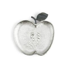 Apple Plate Nickel By Michael Aram