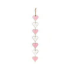 7 Blessing Heart Bracelet (Pink and White)