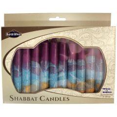 Safed Shabbat Candle - 12 Pack - Harmony Violet