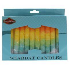 Shabbat Candle - 12 Pack - Fantasy Orange