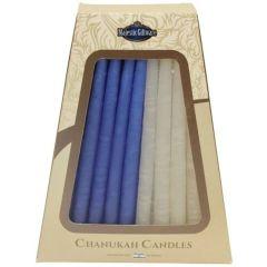 Chanukah Candles - Premium Collection - 45 Pack  Blue/Orange/Green/Purple/Red - 5"