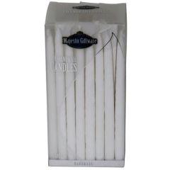 Chanukah Candles - Premium Collection - 45 Pack - White - 5"