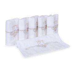 Silver & Gold Embroidered Urchatz Pesach Towel