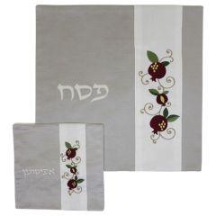 Matzah Covers Set With Afikomen Bag