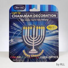 Chanukah Fiber Optic Light Up Decoration