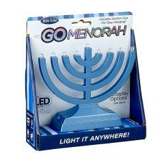 Go Menorah™ - Light It Anywhere - Metallic Blue