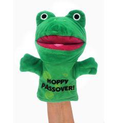 Plush Passover Frog Hand Puppet