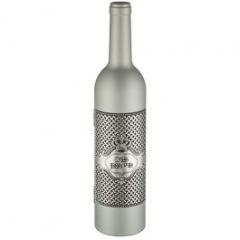 Set of Wine Accessories in a Bottle with Plaque