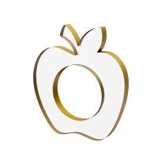 Apple Napkin Rings - Gold