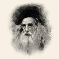Tzadikim Portraits - Remnitser Rebbe