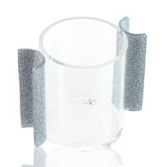 Lucite Washing Cup - U Silver