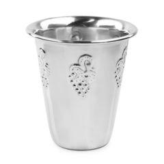 Stainless Steel Kiddush Cup - Grapes 5.2oz