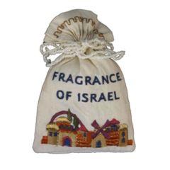 Embroidered Havdalah Spice Bag and Cloves - Jerusalem Fragrance
