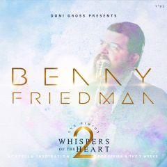 Benny Friedman Cd Whispers Of The Heart 2 (Acapella)