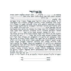 Simple Text Only Ketubah on Canvas - Square - Caspi Collection