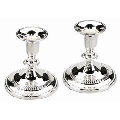 Silver Plated Candle Holders