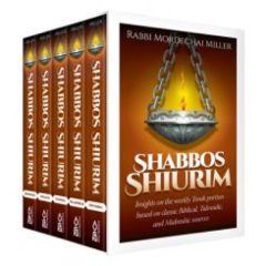 Shabbos Shiurim, 5 Volume Set