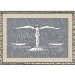Lawyer's Creed Silver - Framed