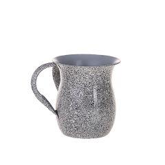 Stainless Steel Wash Cup - Marble Finish