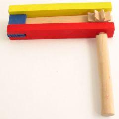 Wood Gragger Large Colored