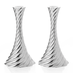 Twist Candleholders - Silver - Michael Aram Collection