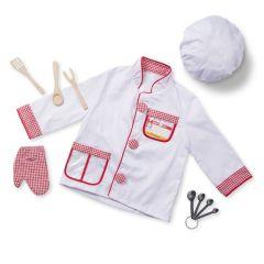 Chef Role Play Costume Set - 3-6 Years Old
