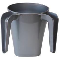 Plastic Wash Cup - Grey