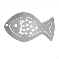 Aluminum Two Pieces Trivet - Fish