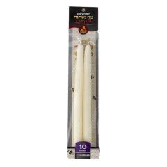 Bees Wax Seder Candles - 2 Pack