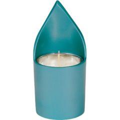 Anodize Aluminum Memorial Candle Holder -  Green