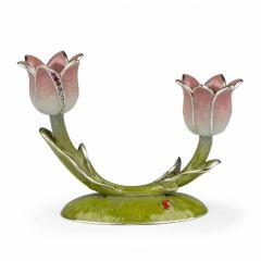 Double Tulip Candle Holder - Quest Collection