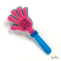 Hand Clapping Purim Graggers - Assorted Colors