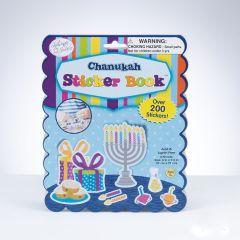 CHANUKAH STICKER BOOK, 200 STICKERS, 4 PAGES